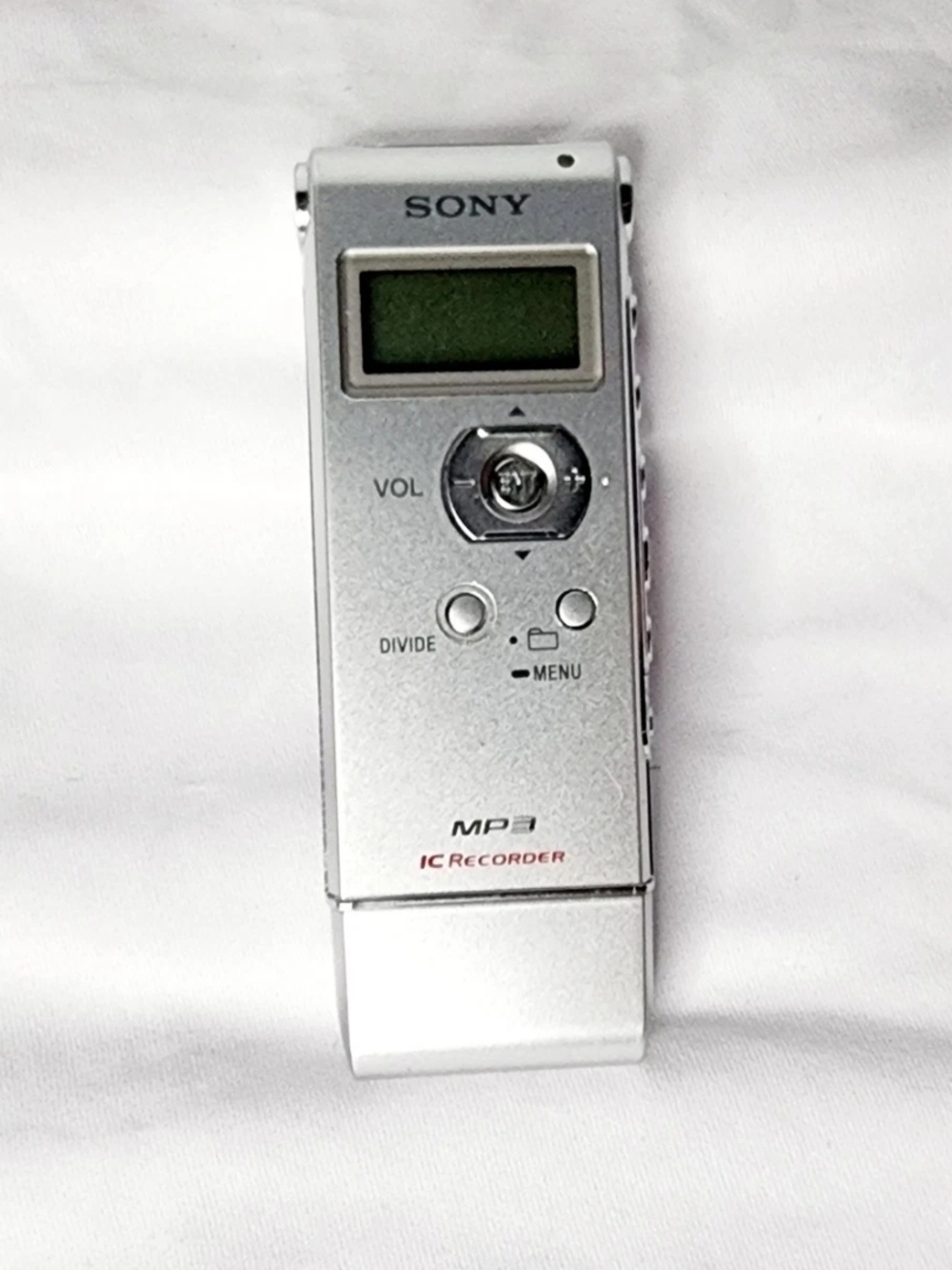 Sony ICD-UX71 Digital Voice Recorder 1GB Silver MP3 Player USB Stick Tested